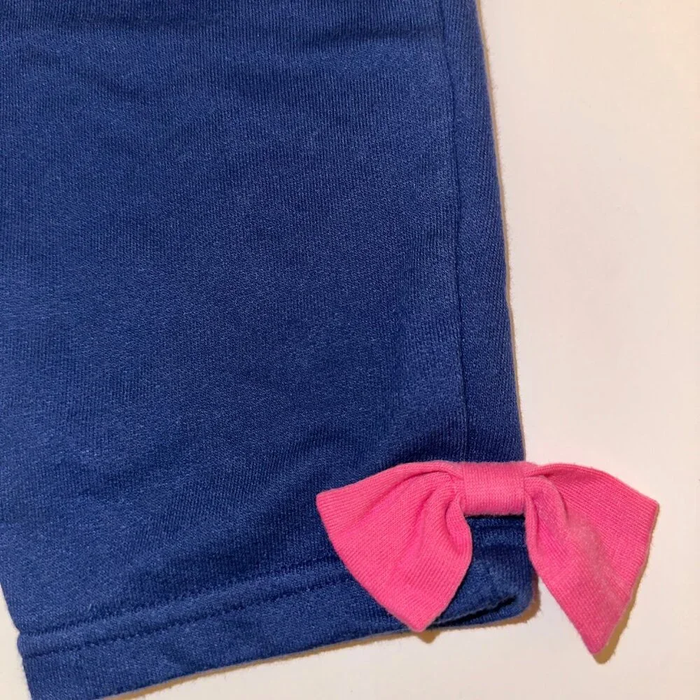VTG SPROCKETS Mervyns Kids 24M 3 piece set PINK & BLUE colorful ruffle embroider